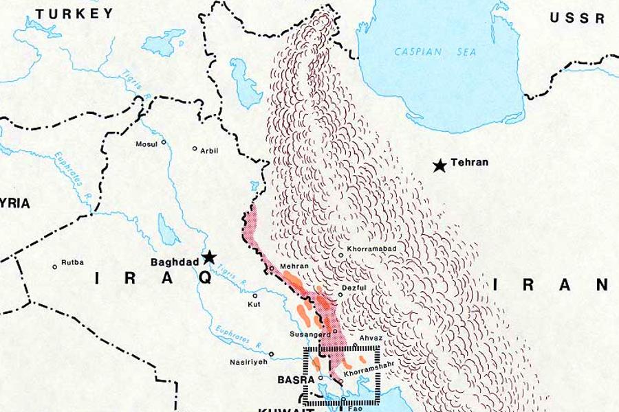 عوامل موثر ژئوپلیتیک در اختلافات مرزي ایران وعراق