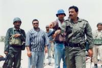 حمید فرخ نژاد در پشت صحنه فیلم سفر سرخ