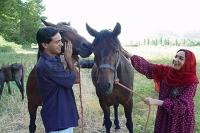 هانیه توسلی در نمایی از فیلم « جایی برای زندگی»