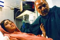 پرویز پرستویی و گلشیفته فراهانی در نمایی از فیلم «به نام پدر»